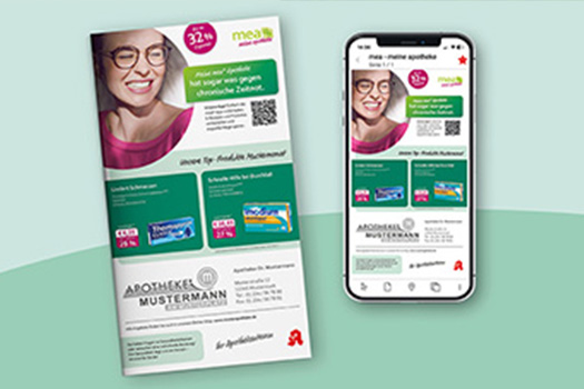 Marketingunterstützung für Apotheken durch die mea Monatsaktion