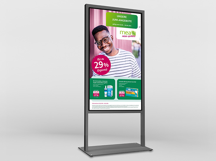 Vorteile des digitalen Apotheken-Displays